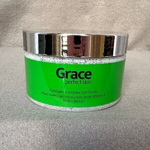 Grace Collagen Complex Salt Scrub Plant Stem Cell + Hyaluronic Acid + Vitamin E